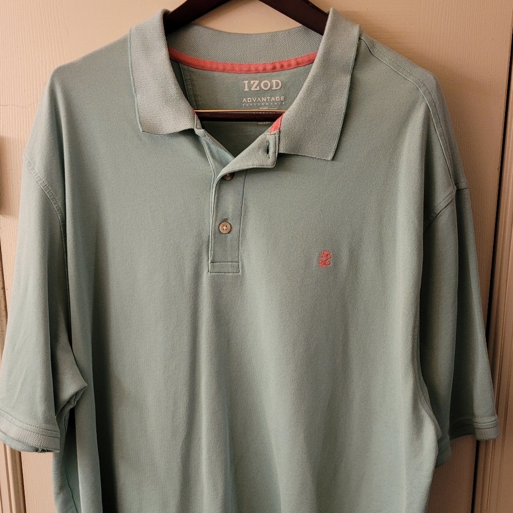 Izod Advantage Proformance Polo Shirt.